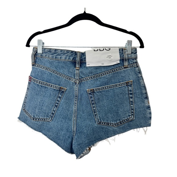 BDG Cheeky Super High Rise Denim Shorts - Picture 3 of 10